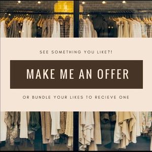 🛍⏰ Make Me An Offer ⏰🛍